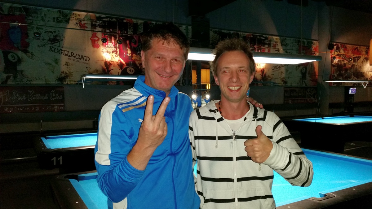 Matheis Erich (2.) und der Sieger Caranica Philipp